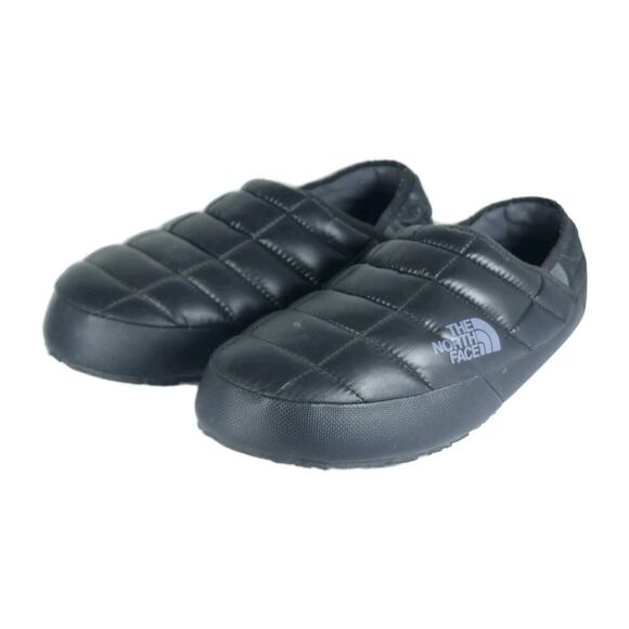 The North Face Men's Thermoball Traction US13 Black Insulated Mules V Slippers - Picture 1 of 16
